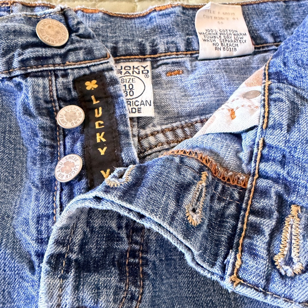 Lucky Brand Indigo Denim Skirt Size 10/30